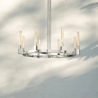 Pulse Candlestick Round Chandelier 36"48"60"72"