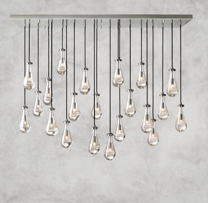 Rain Rectangular Chandelier 54", 72"
