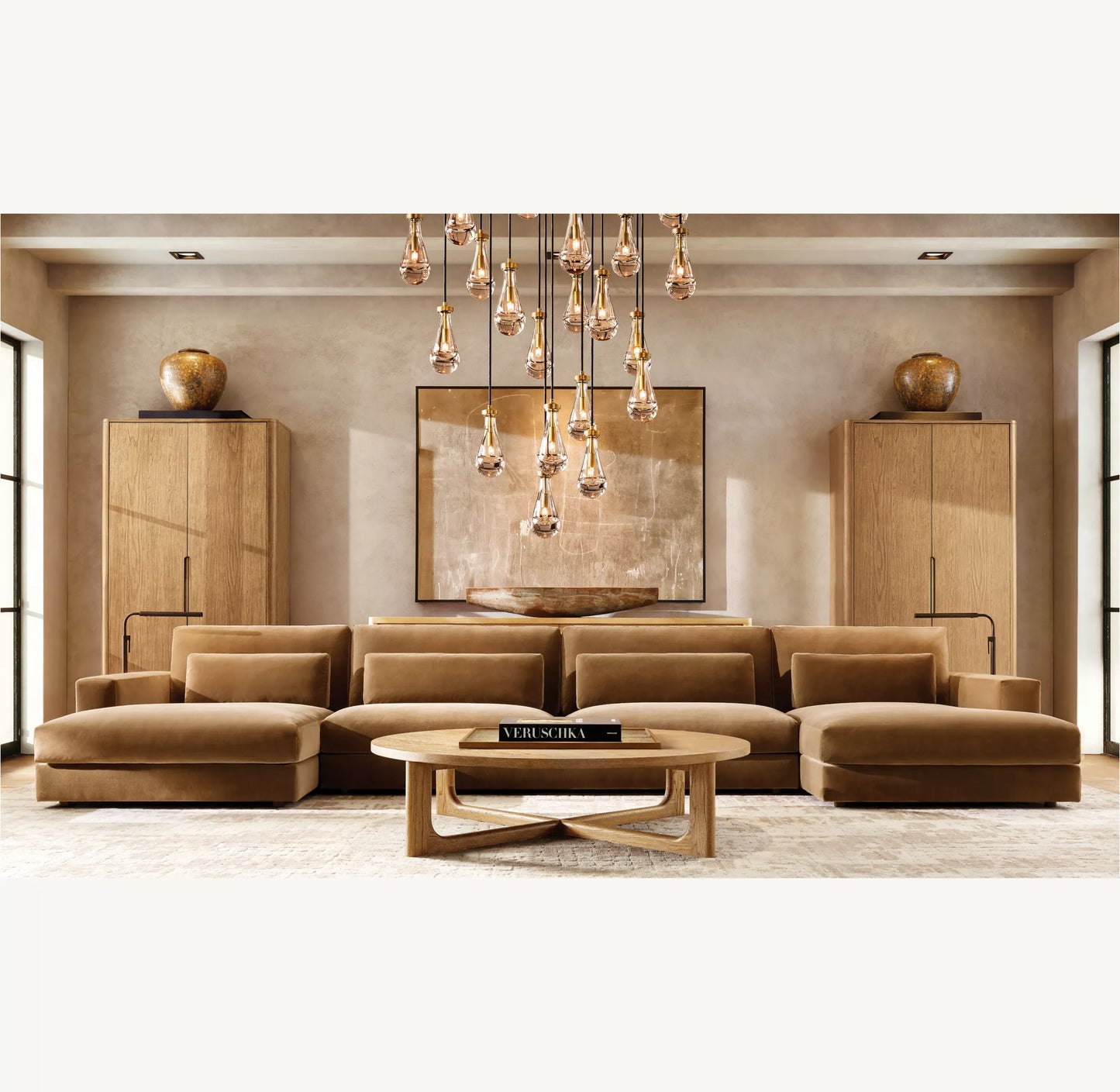 Rain Round Chandelier 18", 36", 47", 60"
