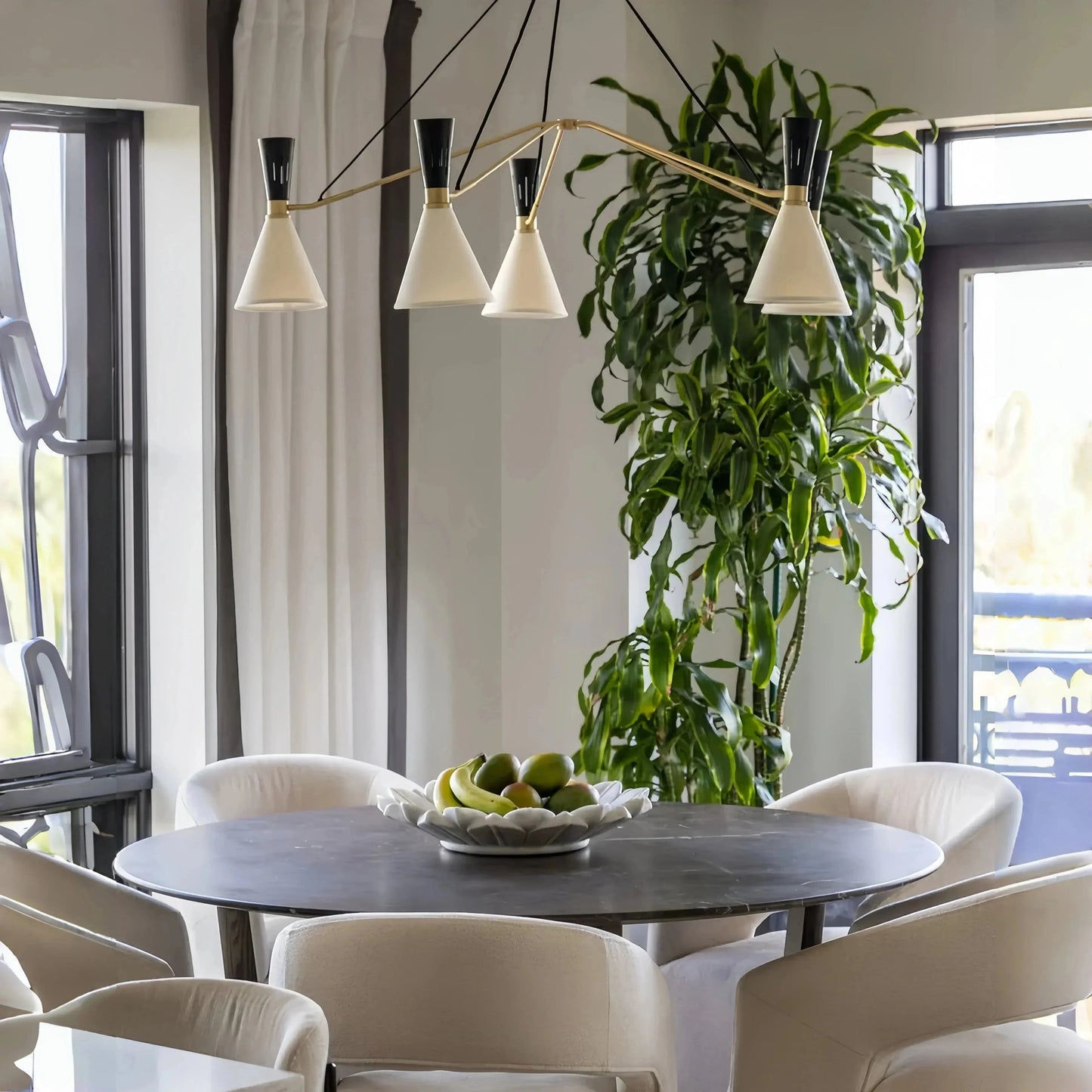 Ramsey 6-Light Linear Chandelier
