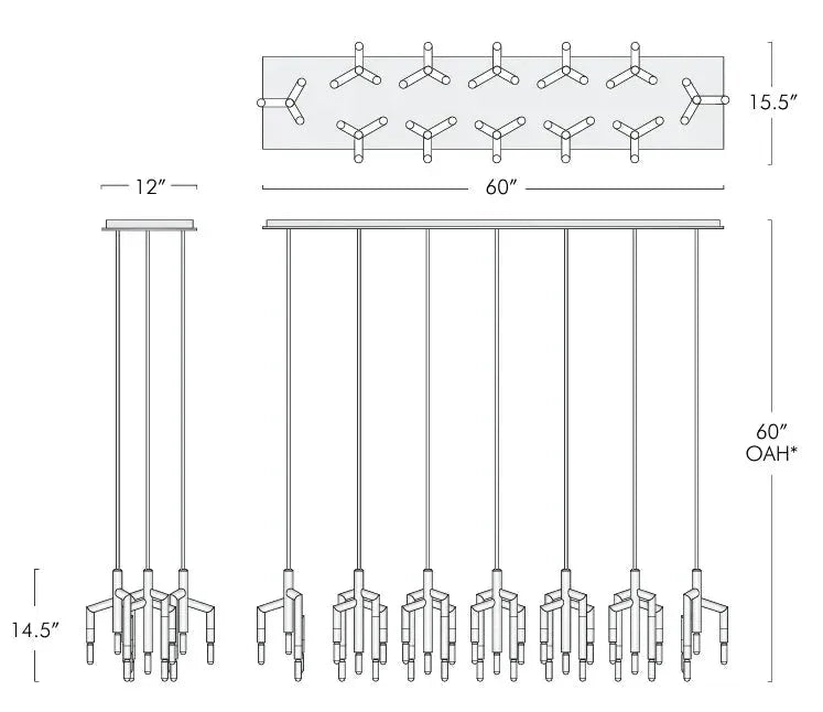 Ranti Linear Chandelier