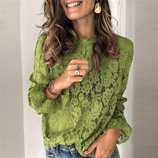 Ravelle Lace Illusion Top