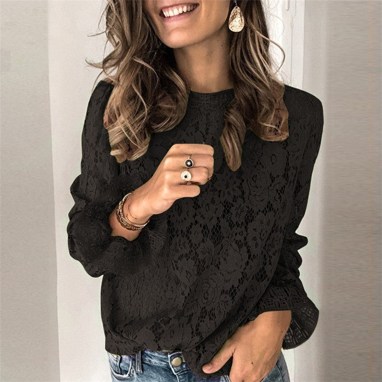 Ravelle Lace Illusion Top