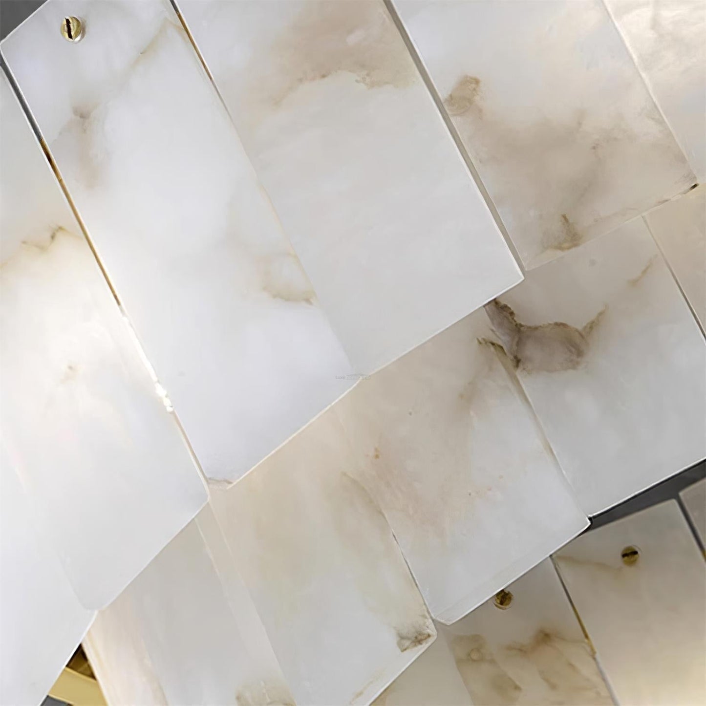 Regina Alabaster Round Chandelier