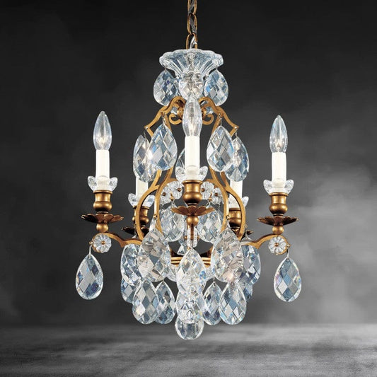 Renaissance Crystal Chandelier 14"