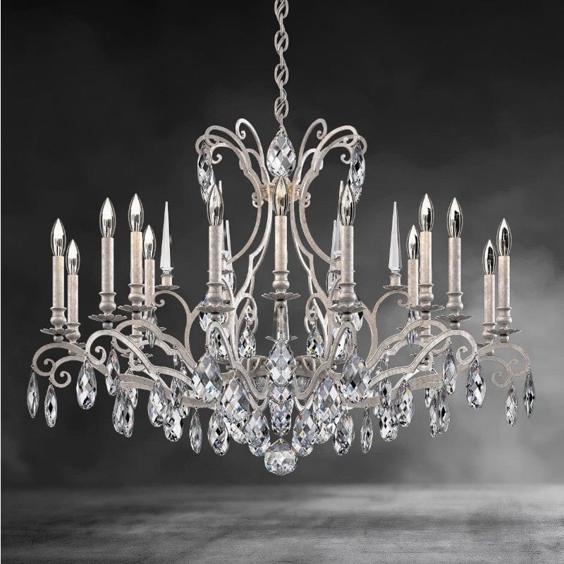 Renaissance Nouveau Chandelier 40"