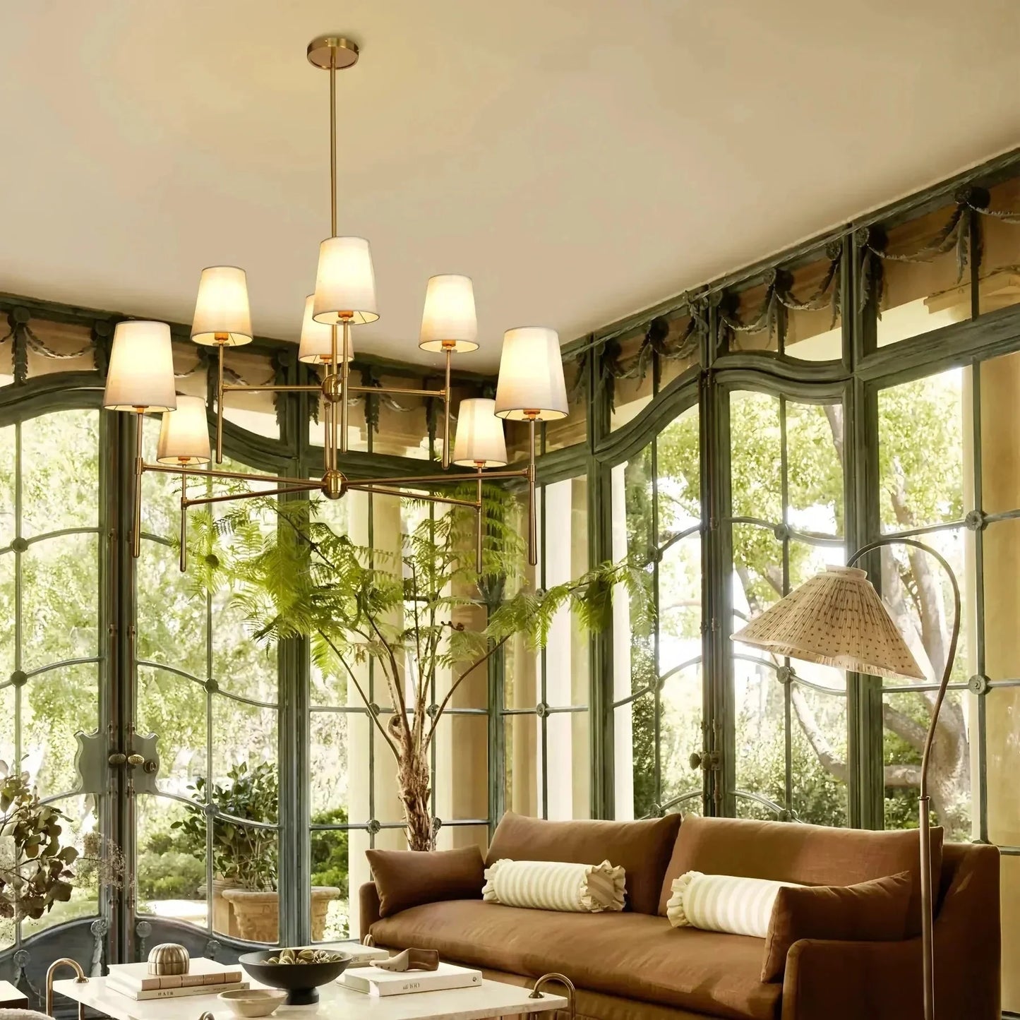 Rhodas 2-Tier Round Chandelier