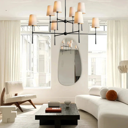 Rhodas 2-Tier Round Chandelier