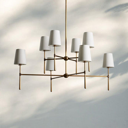Rhodas 2-Tier Round Chandelier