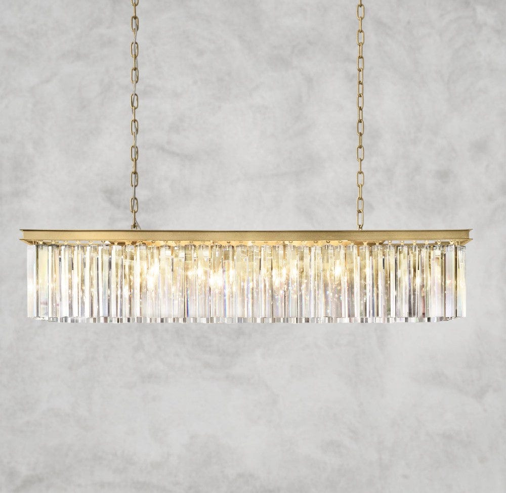 Rhys Rectangular Chandelier 49", 60"