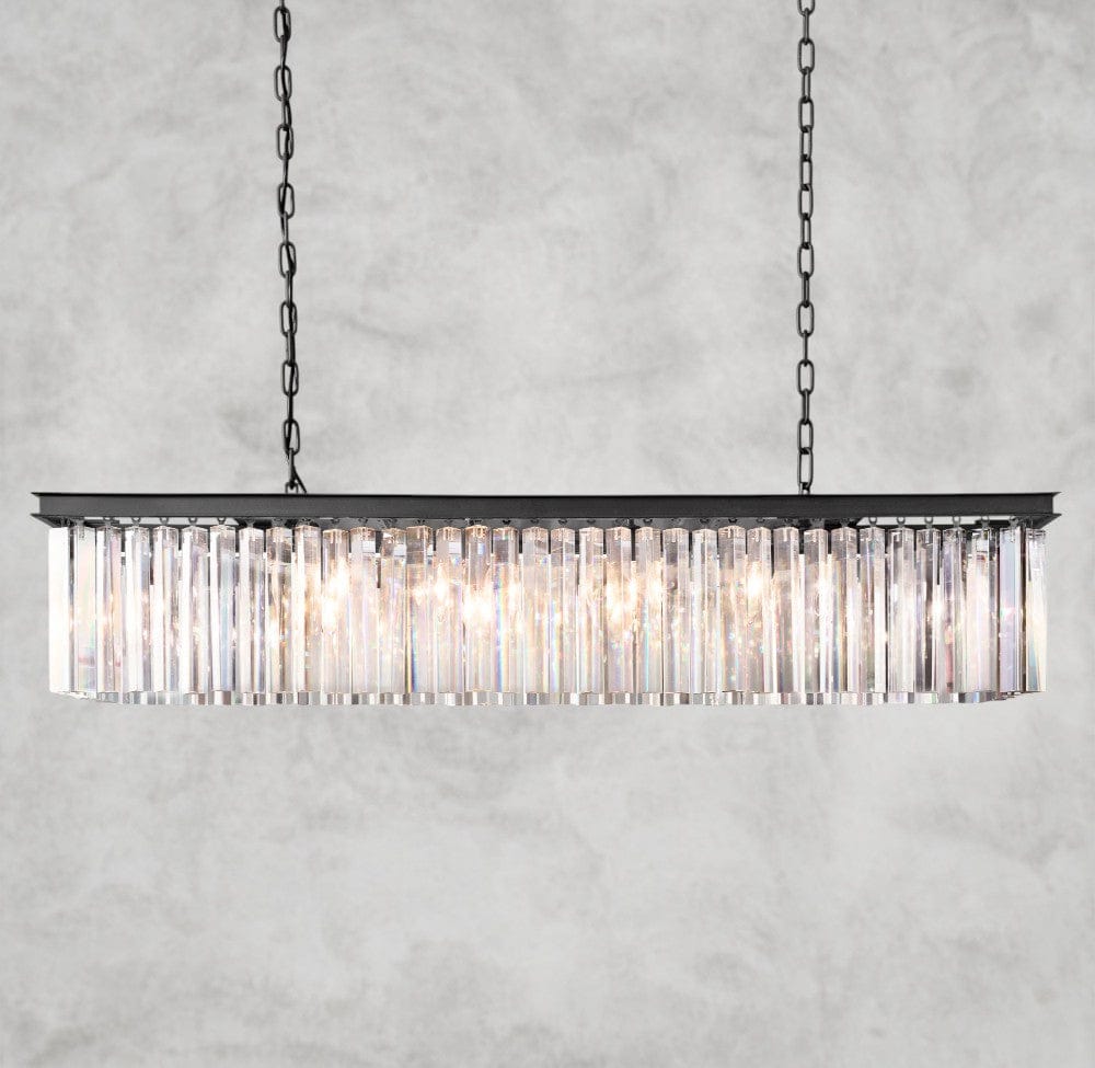 Rhys Rectangular Chandelier 49", 60"