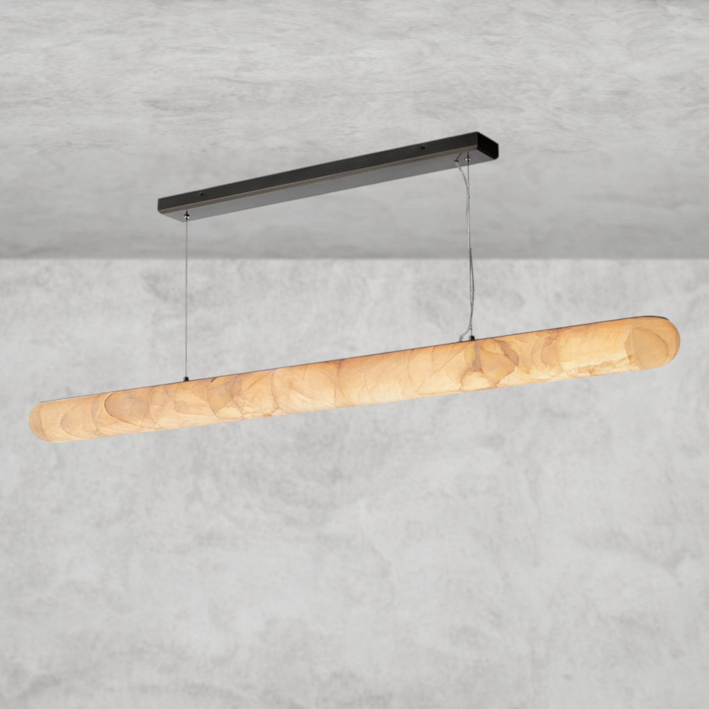 Rivage lisse linear chandelier 60", 80"