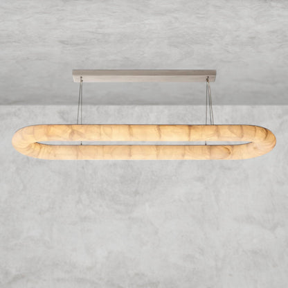Rivage Lisse Oval Chandelier 57", 74"