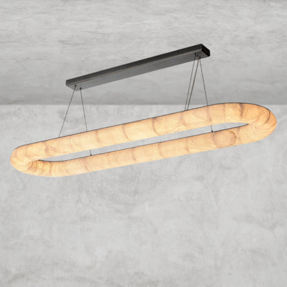 Rivage Lisse Oval Chandelier 57", 74"