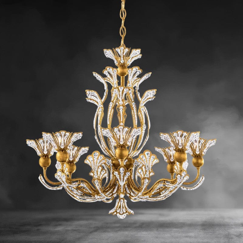 Rivendell 8 Light Crystal Chandelier 26"