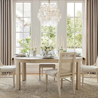 Riviera Glass Disc Chandelier 26"
