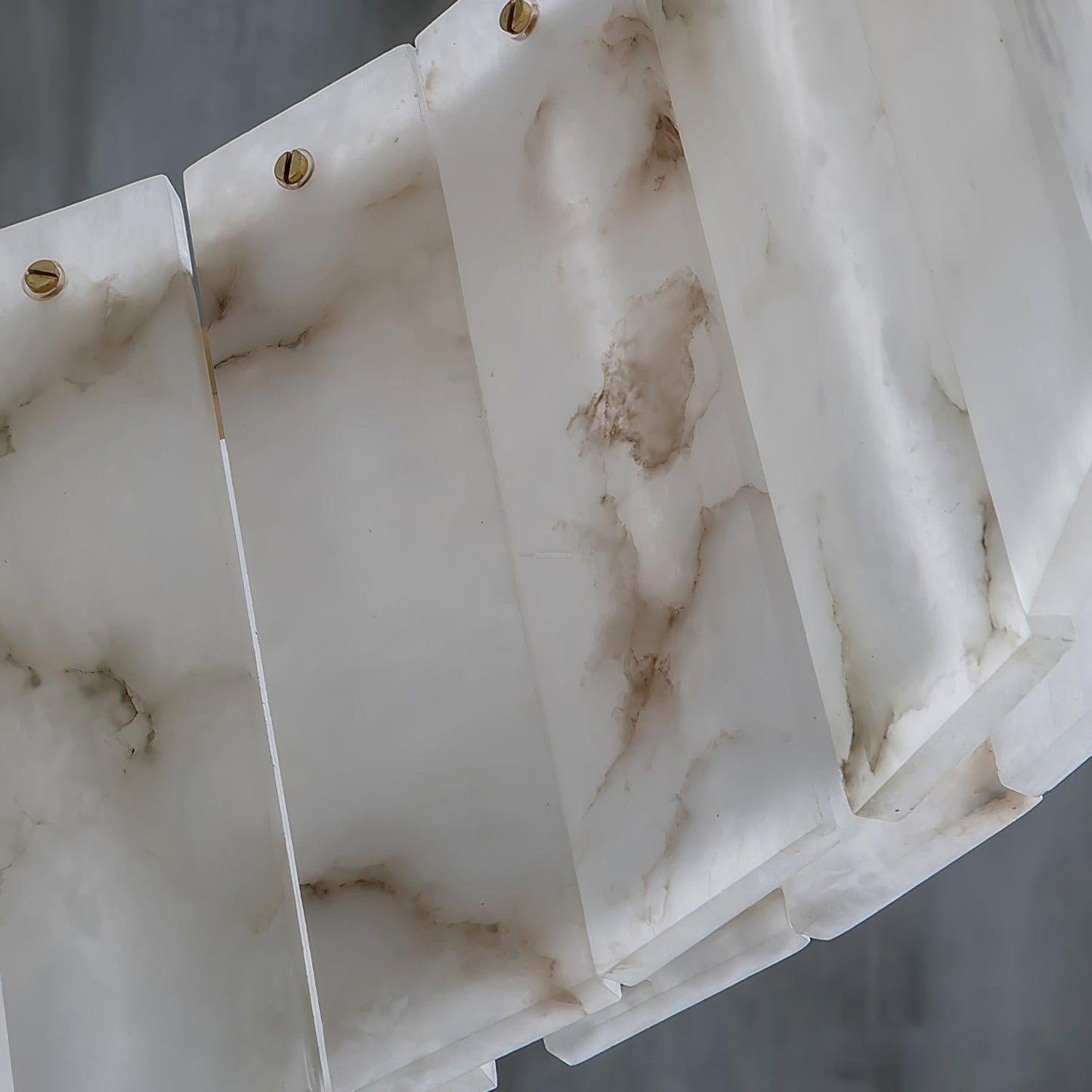 Rock Alabaster Chandelier 23.6" 31.4"