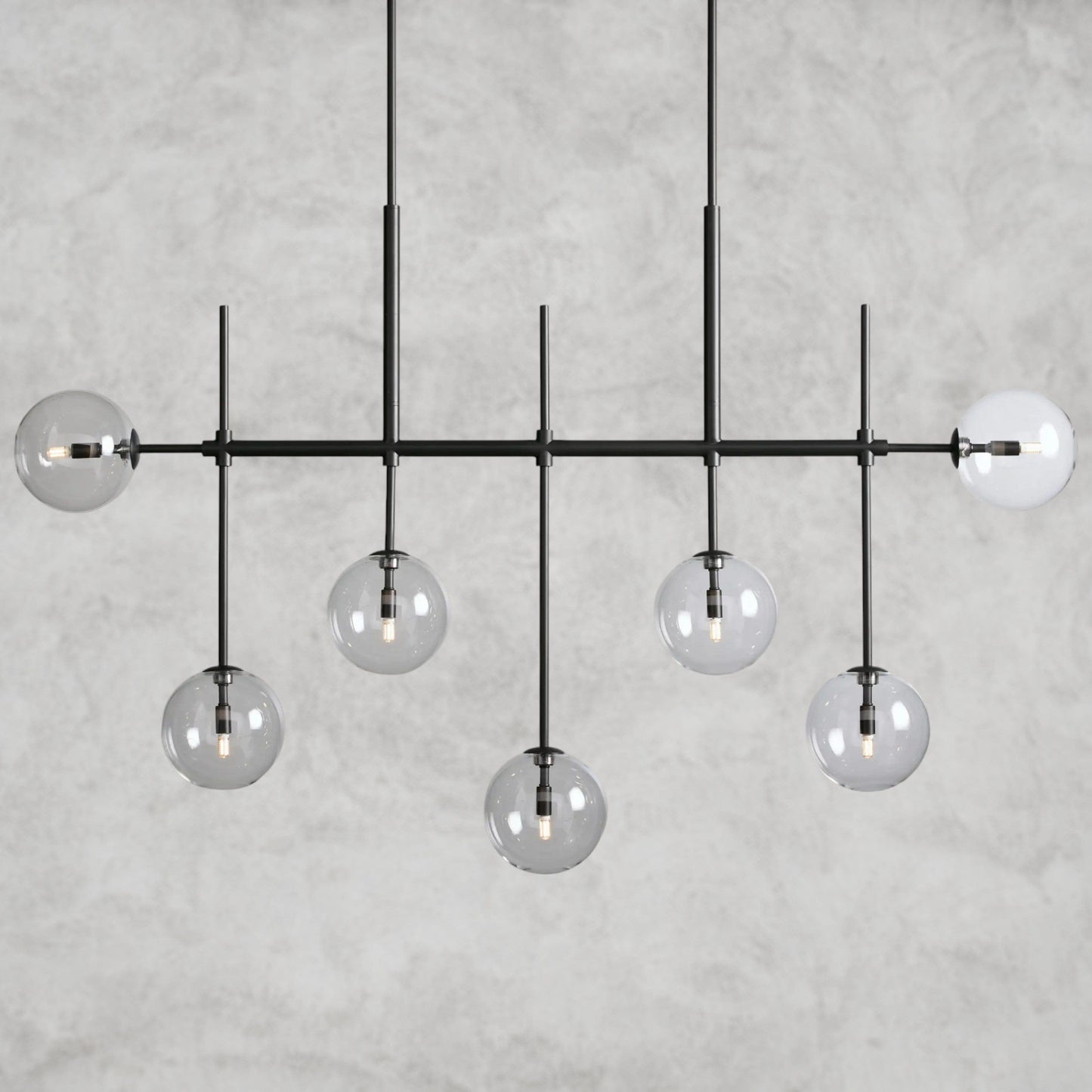 Roscoe Linear Chandelier 60“, 72”