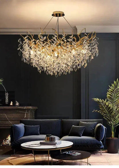 Renatta Crystal Branch Chandelier