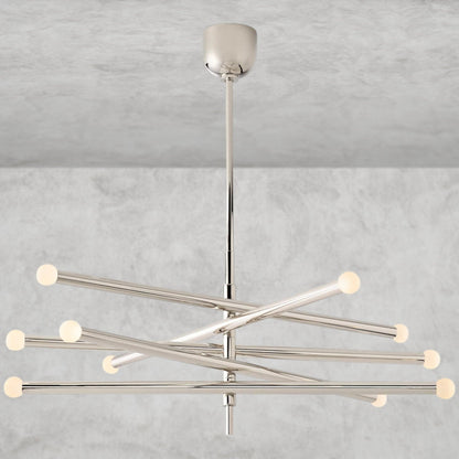 ROUSSEAU 10-LIGHT MOBILE ORB CHANDELIER