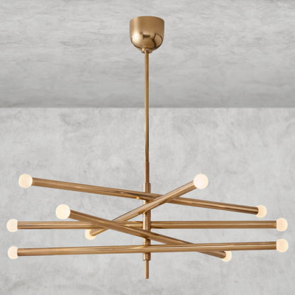 ROUSSEAU 10-LIGHT MOBILE ORB CHANDELIER