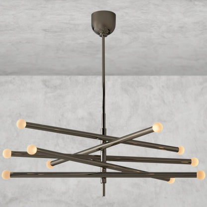 ROUSSEAU 10-LIGHT MOBILE ORB CHANDELIER