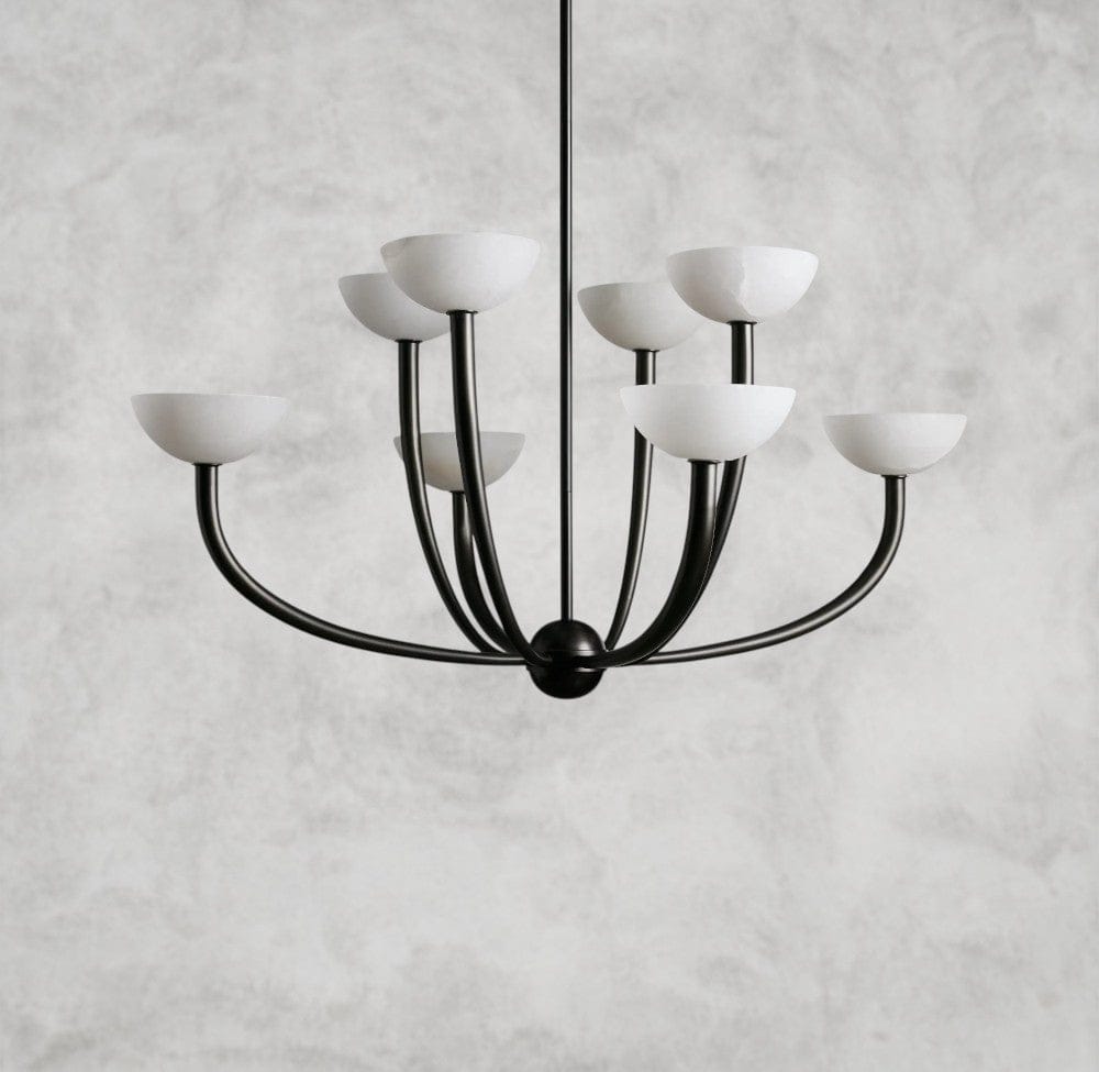 Saguaro Alabaster Chandelier 22", 42"