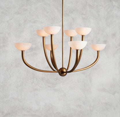 Saguaro Alabaster Chandelier 22", 42"