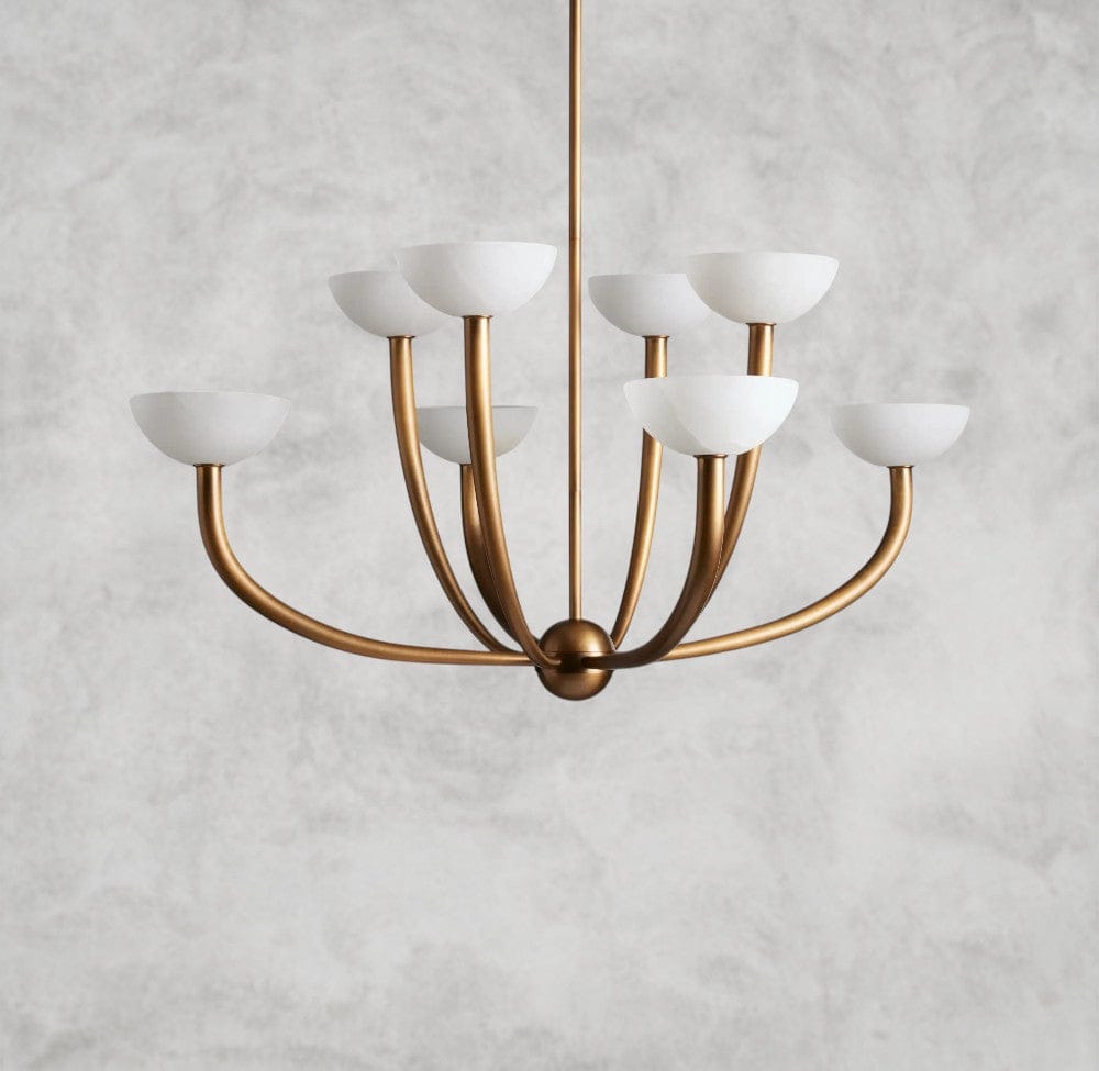 Saguaro Alabaster Chandelier 22", 42"