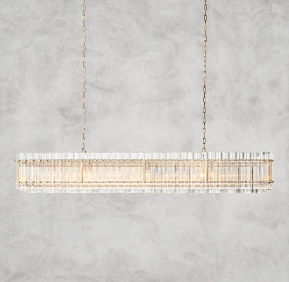 San Marco Rectangular Chandelier 54", 72"