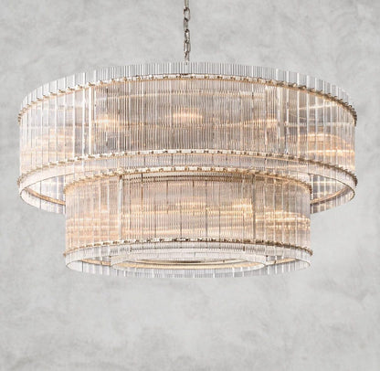 San Marco Two-Tier Round Chandelier 22", 37", 48", 60"