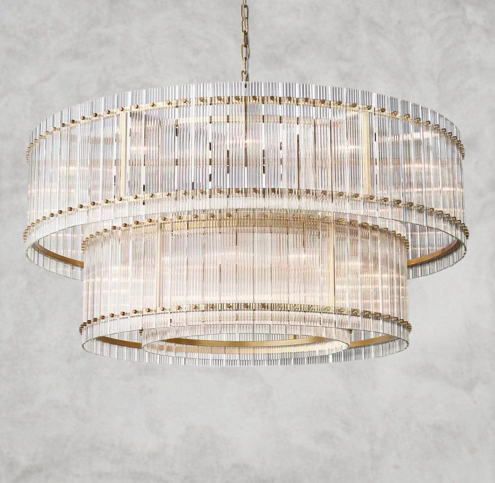 San Marco Two-Tier Round Chandelier 22", 37", 48", 60"