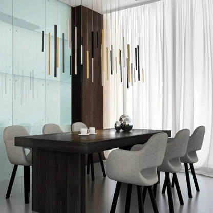 Santana Modern Linear Multi Light Pendant for Kitchen Island