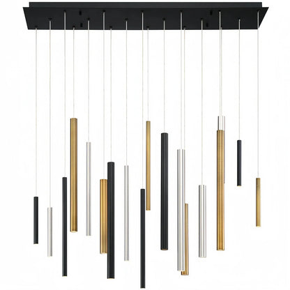Santana Modern Linear Multi Light Pendant for Kitchen Island