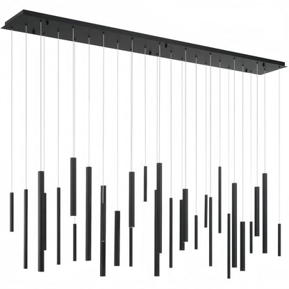 Santana Modern Linear Multi Light Pendant for Kitchen Island