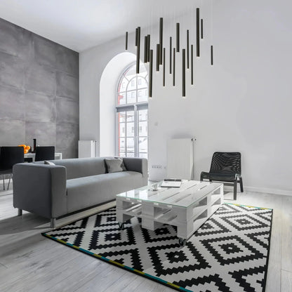 Santana Modern Linear Multi Light Pendant for Kitchen Island
