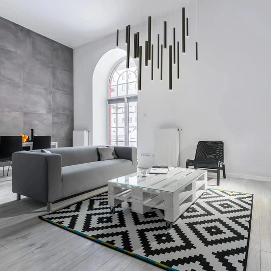 Santana Modern Linear Multi Light Pendant for Kitchen Island