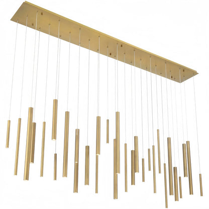 Santana Modern Linear Multi Light Pendant for Kitchen Island
