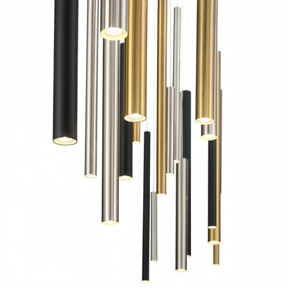 Santana Modern Linear Multi Light Pendant for Kitchen Island