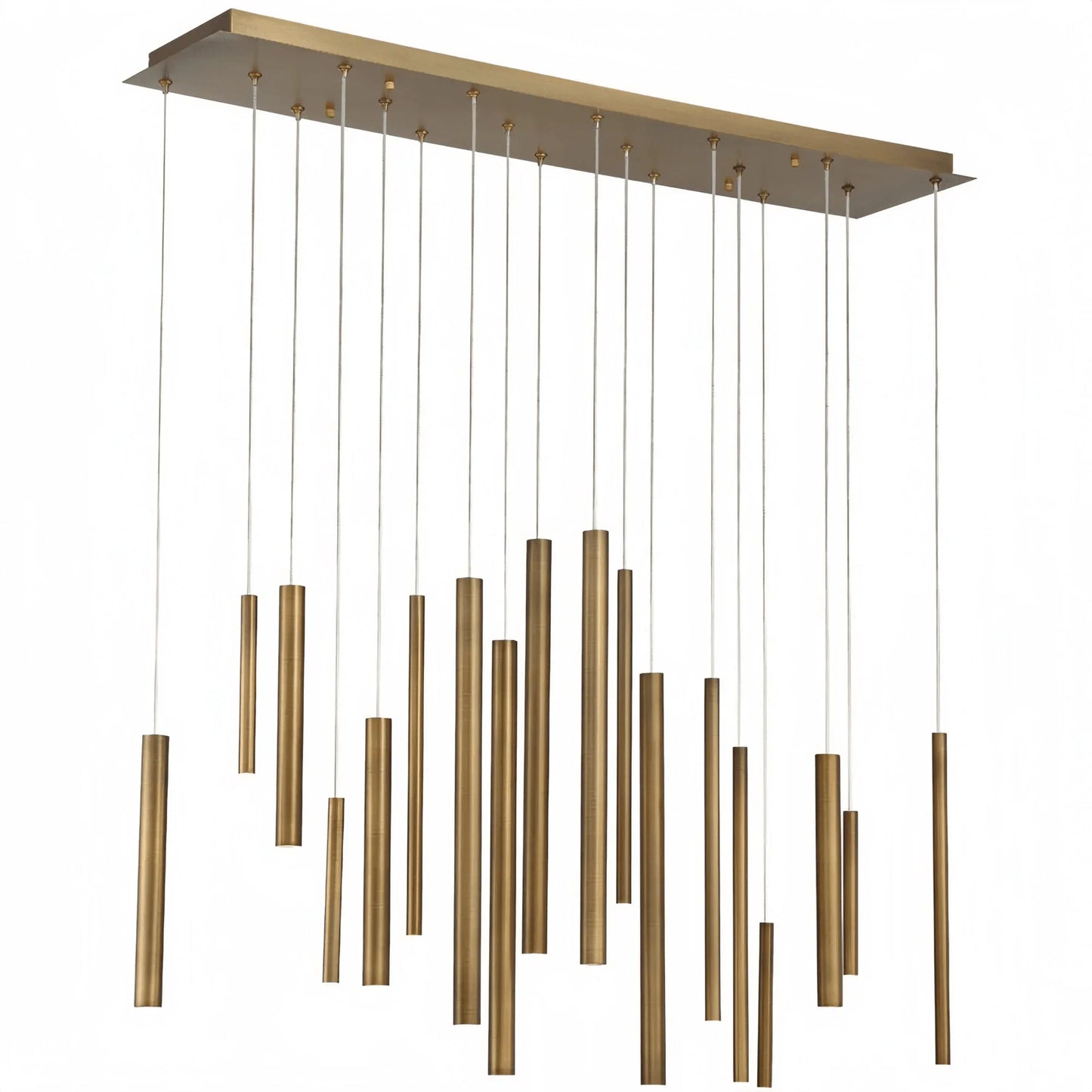 Santana Modern Linear Multi Light Pendant for Kitchen Island