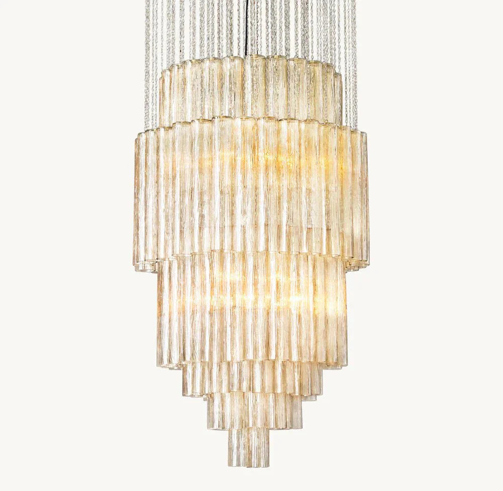 Serenella Round Chandelier for Foyer/Entry