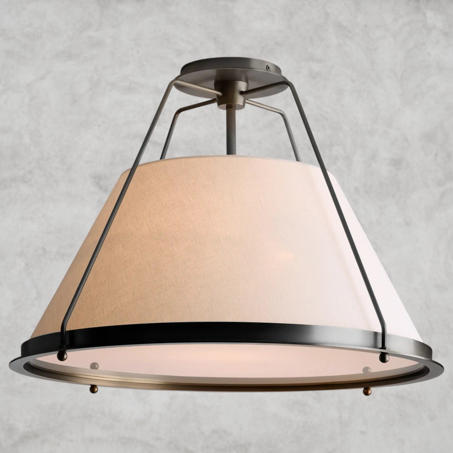 Shelton Flush Mount 15", 21"
