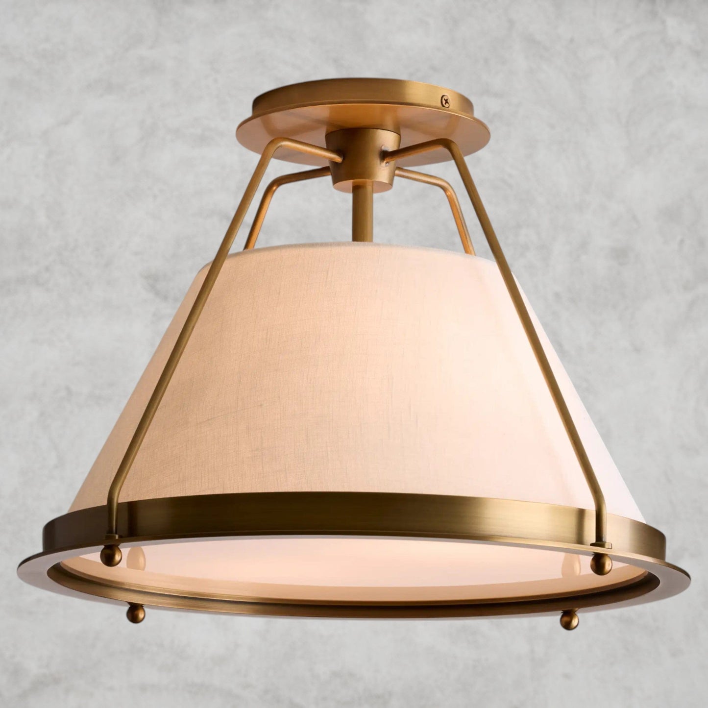 Shelton Flush Mount 15", 21"