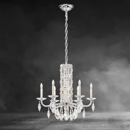 Siena 6-light Crystal Chandelier 24"