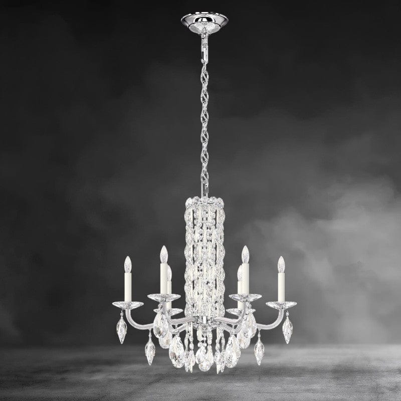 Siena 6-light Crystal Chandelier 24"
