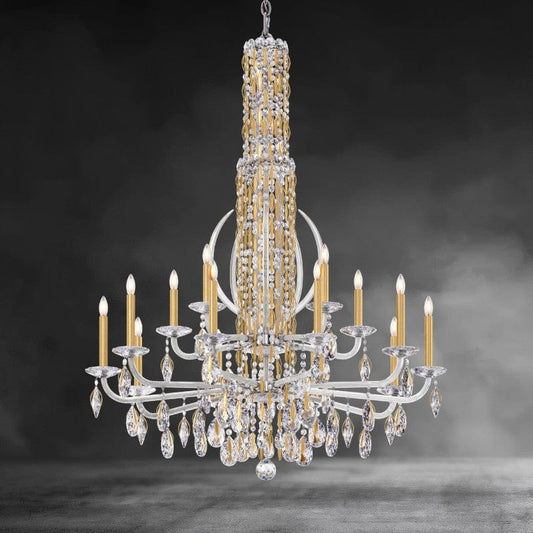 Siena Crystal Chandelier 40"