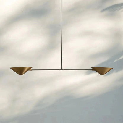 Simms 2-Light Linear Chandelier