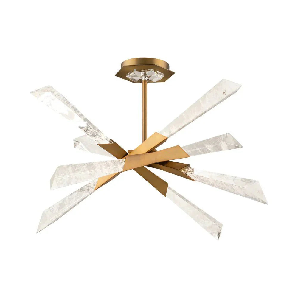 Solitude LED Semi Flush Mount Ceiling Light