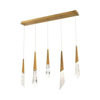 Solitude Linear LED Multi Pendant Light