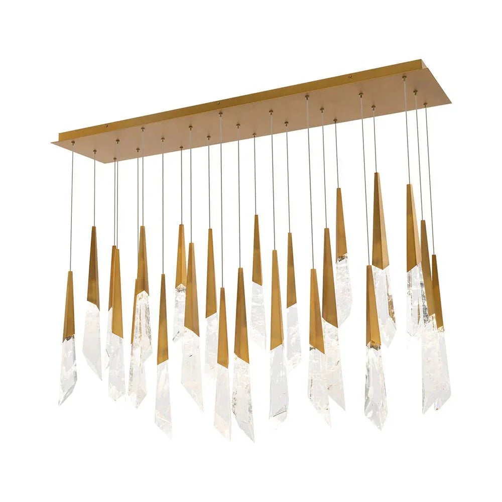 Solitude Linear LED Multi Pendant Light